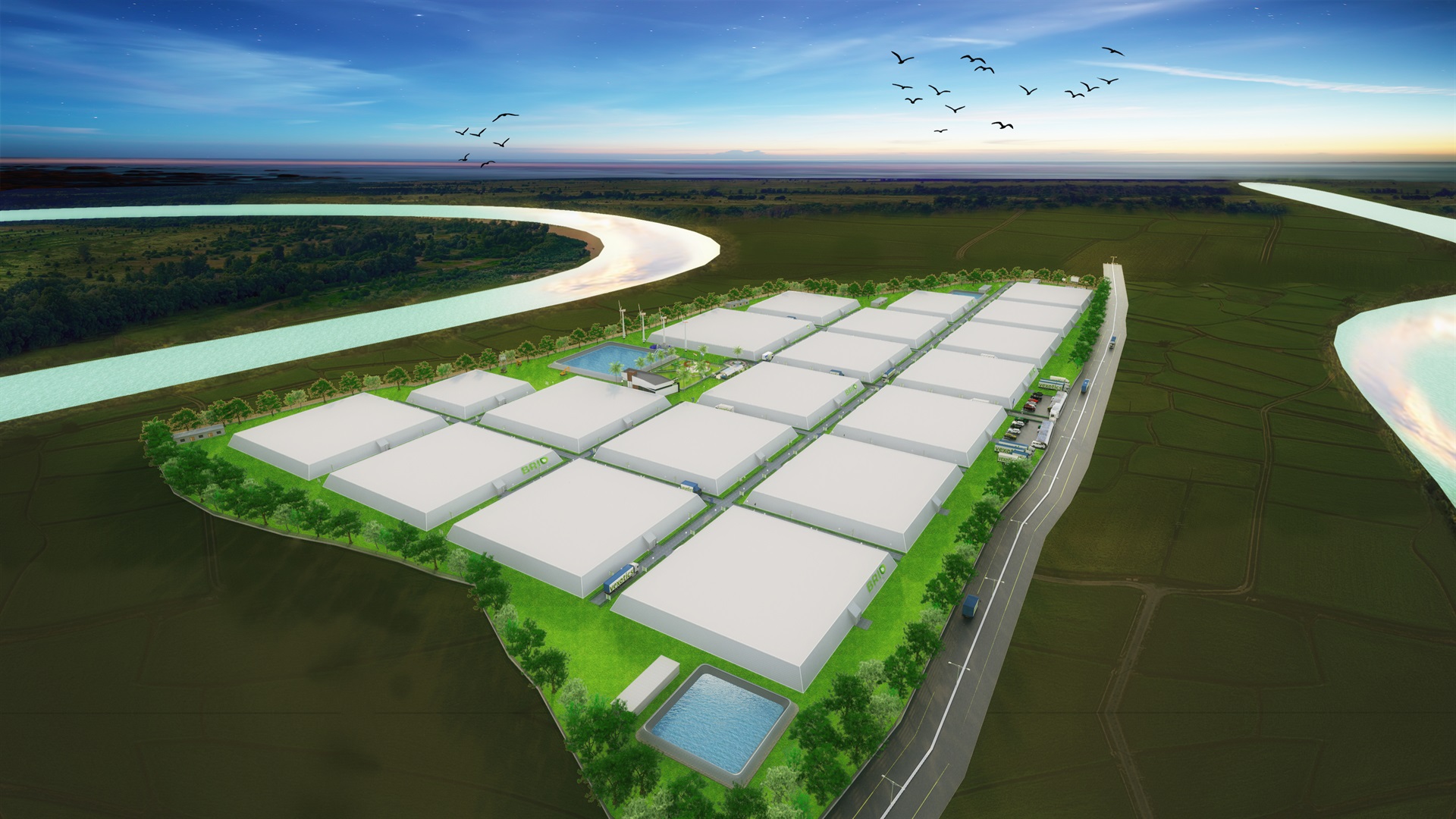 Brio 100 Acres Hydroponics Park Talod Design - Foreign Investment Blog Image